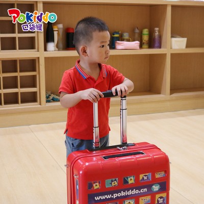 wholesale multi color cute cartoon mini kid travel luggage suitcase
